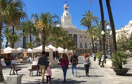 Straße in Cadiz